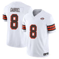 Choea C.Browns #8 Dillon Gabriel Player White Limited Vapor F.U.S.E. Alternate Game Stitched Jerseys