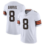 Choea C.Browns #8 Dillon Gabriel Player White Vapor Untouchable Limited Home Game Stitched Jerseys