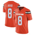 Choea C.Browns #8 Jared Verse Player Orange Alternate Vapor Untouchable Limited Home Game Stitched Jerseys