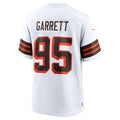 Choea C.Browns #95 Myles Garrett Player WHITE Alternate Game Stitched Jerseys