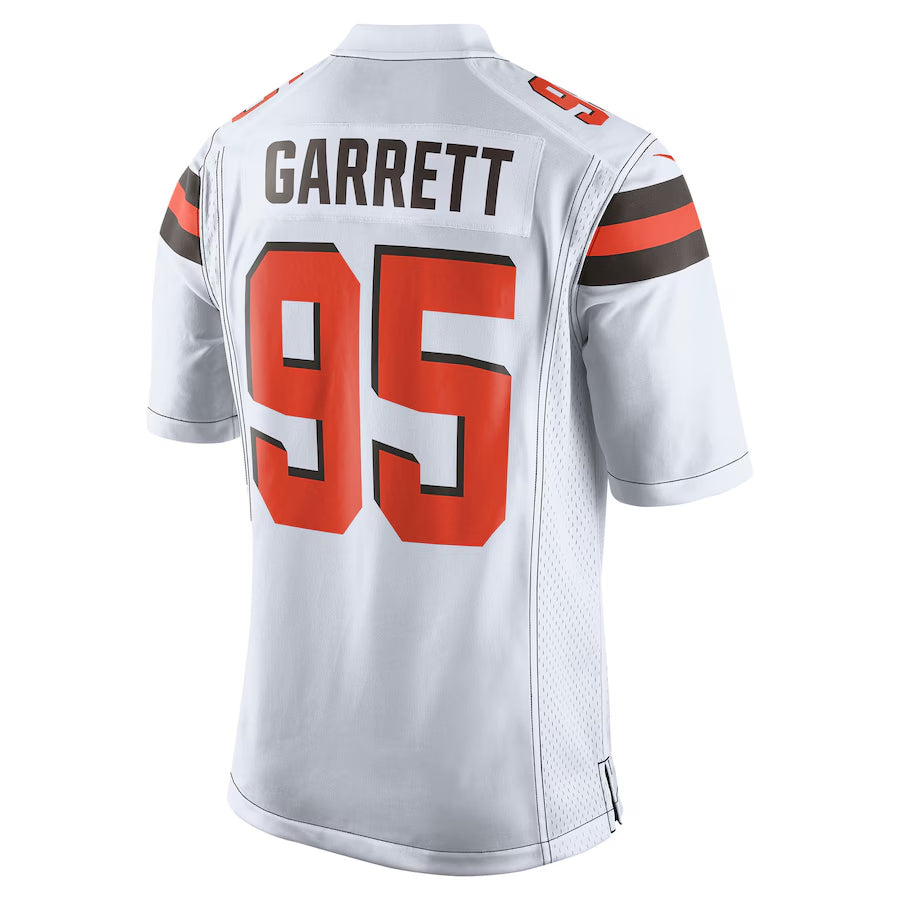 Choea C.Browns #95 Myles Garrett Player White Game Stitched Jerseys