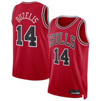 Choea C.Bulls #14 Matas Buzelis Red Swingman Player Jerseys - Icon Edition