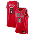 Choea C.Bulls #8 Caleb Wilson Red 2026 Draft Swingman Jerseys - Icon Edition
