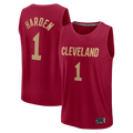 Choea C.Cavaliers #1 James Harden  Wine Fast Break Replica Jerseys - Icon Edition