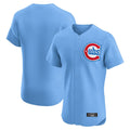 Choea C.Cubs Light Blue Limited Elite Home Game Blank Player Stitched Jerseys