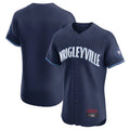 Choea C.Cubs Navy City Connect Limited Elite Home Game Blank Player Stitched Jerseys
