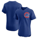 Choea C.Cubs Royal Limited Elite Home Game Blank Player Stitched Jerseys