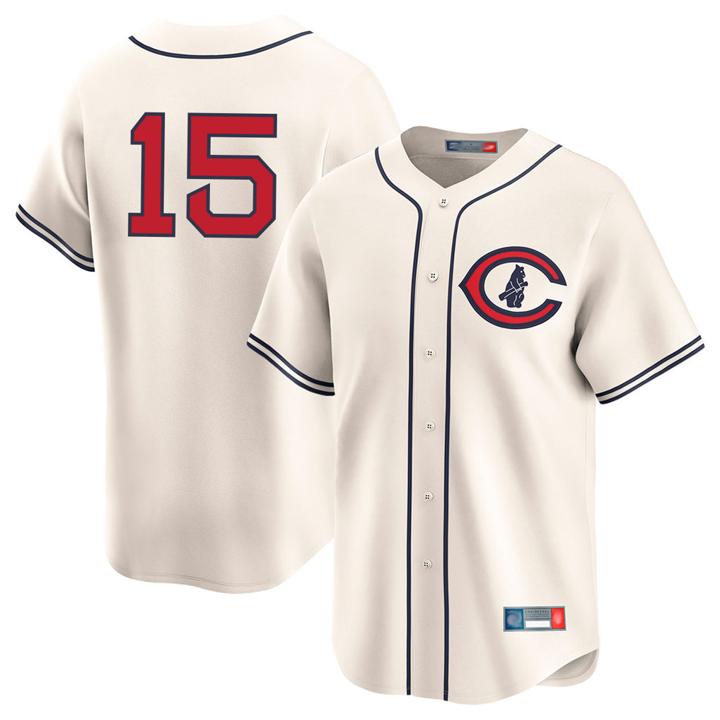 Choea C.Cubs #15 Carson Kelly Player Cream Field of Dreams Limited Home Game Stitched Jerseys
