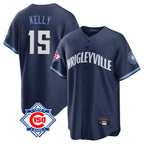 Choea C.Cubs #15 Carson Kelly Player Navy 150th Anniversary City Connect Home Game Stitched Jerseys