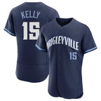 Choea C.Cubs #15 Carson Kelly Player Navy City Connect Limited Elite Home Stitched Jerseys