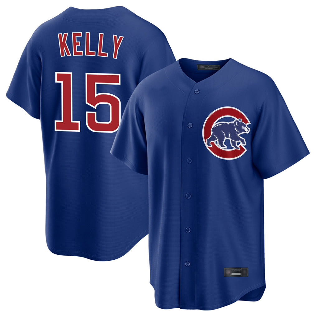 Choea C.Cubs #15 Carson Kelly Player Royal Limited Home Stitched Jerseys