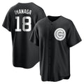 Choea C.Cubs #18 Shota Imanaga Player Black Game Stitched Jerseys