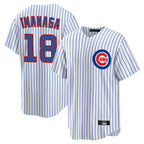 Choea C.Cubs #18 Shota Imanaga Player White Game Home Stitched Jerseys