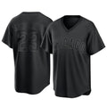 Choea C.Cubs #23 Ryne Sandberg Player Black T-shirt Home Game Stitched Jerseys