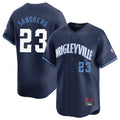 Choea C.Cubs #23 Ryne Sandberg Player Navy City Connect Limited Home Stitched Jerseys