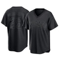 Choea C.Cubs #25 Mois¡§|s Ballesteros Player Black T-shirt Home Game Stitched Jerseys