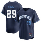 Choea C.Cubs #29 Michael Busch Player Navy City Connect Limited Home Stitched Jerseys