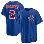 Choea C.Cubs #2 Nico Hoerner Player Royal Home Game Stitched Jerseys