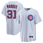 Choea C.Cubs #31 Greg Maddux Player White Game Home Stitched Jerseys