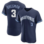 Choea C.Cubs #3 Alex Bregman Navy City Connect Limited Elite Home Stitched Jerseys