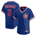 Choea C.Cubs #3 Alex Bregman Royal T-shirt Cooperstown Collection Limited Stitched Jerseys