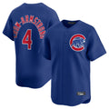 Choea C.Cubs #4 Pete Crow-Armstrong Player Royal Limited Home Stitched Jerseys