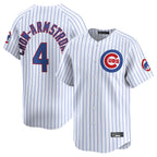 Choea C.Cubs #4 Pete Crow-Armstrong Player White Limited Home Game Stitched Jerseys
