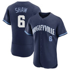 Choea C.Cubs #6 Matt Shaw Player Navy City Connect Limited Elite Home Stitched Jerseys