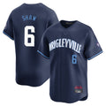 Choea C.Cubs #6 Matt Shaw Player Navy City Connect Limited Home Stitched Jerseys