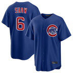 Choea C.Cubs #6 Matt Shaw Player Royal Home Game Stitched Jerseys
