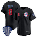 Choea C.Cubs #8 Ian Happ Player Black Vapor Premier Limited Home Stitched Jerseys
