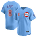 Choea C.Cubs #8 Ian Happ Player Light Blue Limited Home Stitched Jerseys