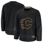 Choea C.Flames Black 2024 Military Appreciation Practice Jerseys