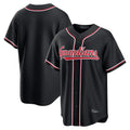Choea C.Guardians Black Fashion Out Home Game Blank Player Stitched Jerseys