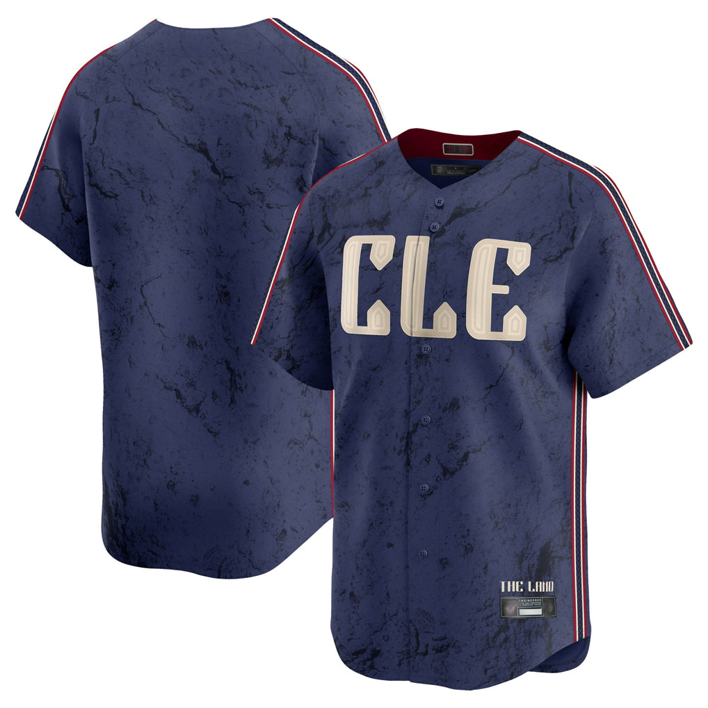 Choea C.Guardians Navy City Connect Limited Home Blank Player Stitched Jerseys