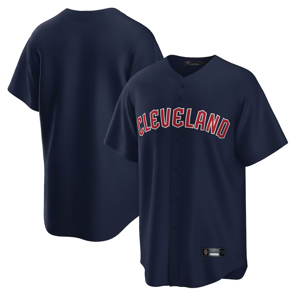 Choea C.Guardians Navy Game Home Blank Player Stitched Jerseys