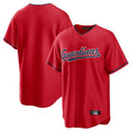 Choea C.Guardians Red Home Game Blank Player Stitched Jerseys