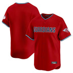 Choea C.Guardians Red Limited Home Blank Player Stitched Jerseys