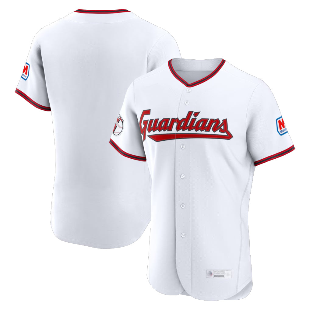 Choea C.Guardians White Limited Elite Home Blank Player Stitched Jerseys