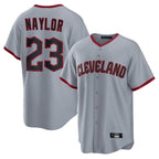 Choea C.Guardians #23 Bo Naylor Player Gray Home Game Stitched Jerseys