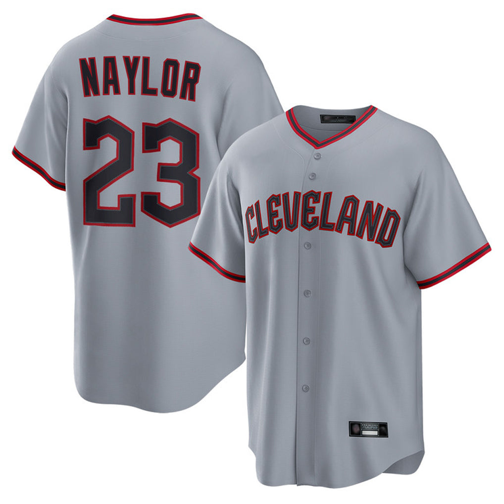 Choea C.Guardians #23 Bo Naylor Player Gray Home Game Stitched Jerseys