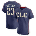 Choea C.Guardians #23 Bo Naylor Player Navy City Connect Limited Elite Home Stitched Jerseys