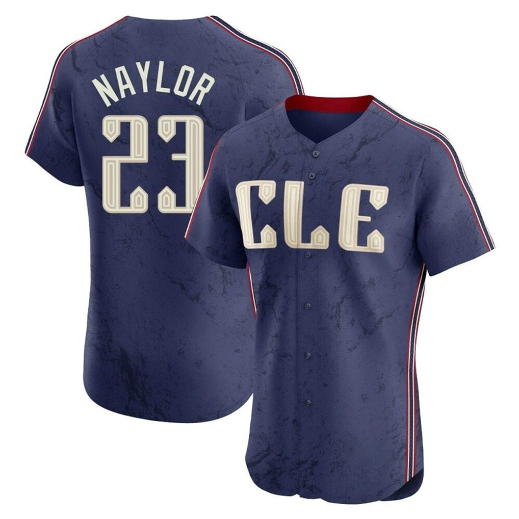 Choea C.Guardians #23 Bo Naylor Player Navy City Connect Limited Elite Home Stitched Jerseys