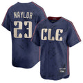 Choea C.Guardians #23 Bo Naylor Player Navy City Connect Limited Home Stitched Jerseys