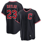 Choea C.Guardians #23 Bo Naylor Player Navy Home Game Stitched Jerseys