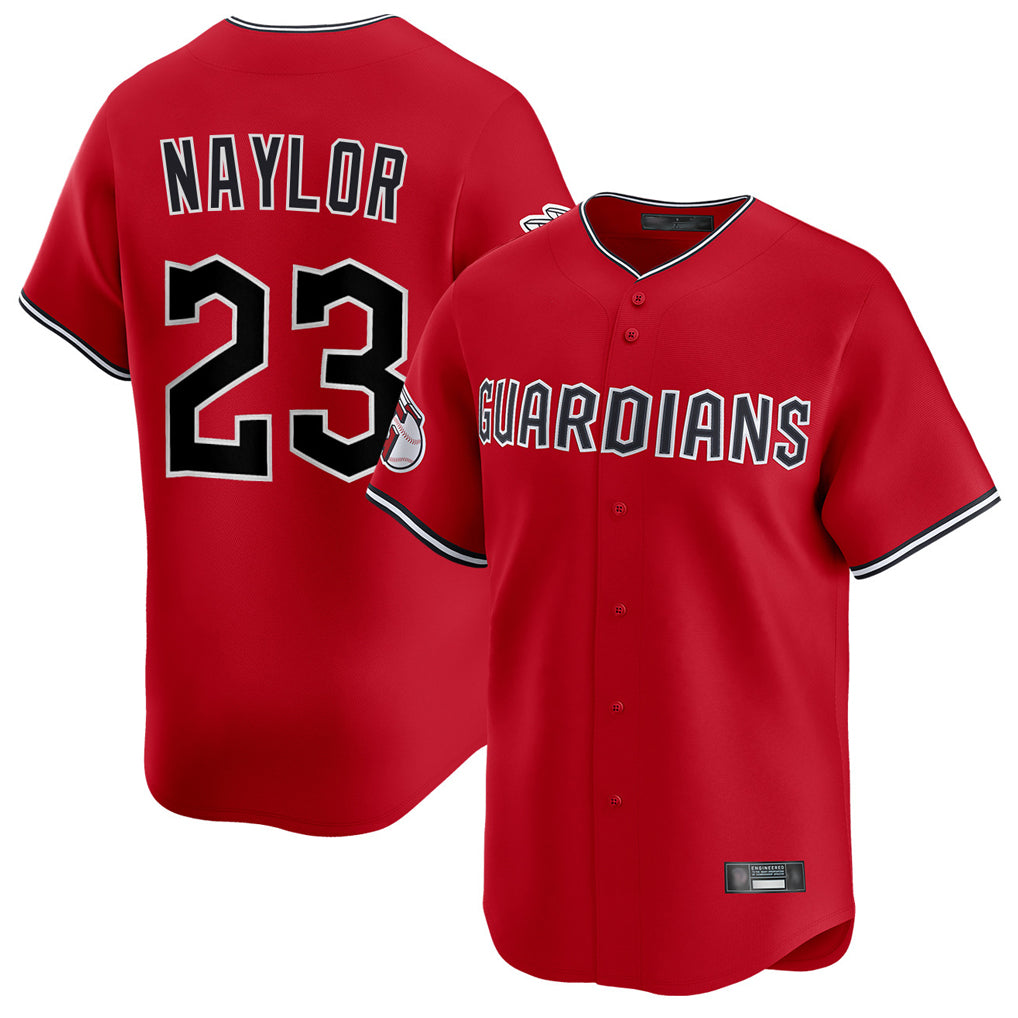 Choea C.Guardians #23 Bo Naylor Player Red Limited Home Stitched Jerseys
