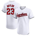 Choea C.Guardians #23 Bo Naylor Player White Limited Elite Home Stitched Jerseys
