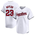 Choea C.Guardians #23 Bo Naylor Player White Limited Home Stitched Jerseys