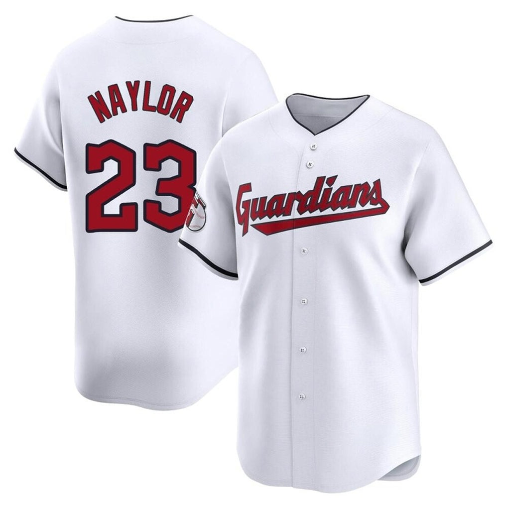 Choea C.Guardians #23 Bo Naylor Player White Limited Home Stitched Jerseys