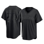 Choea C.Guardians #24 Triston McKenzie Player Black T-shirt Home Game Stitched Jerseys
